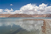  The intensely blue clear water of Pangong Tso - Ladakh
